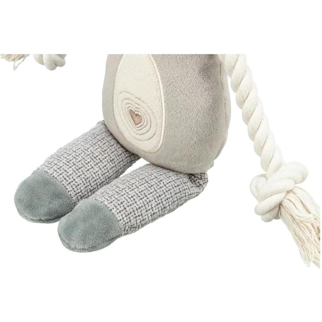 Trixie Hunde-Spielzeug Waschbär, Plüsch/Stoff, 33 cm (Plüschspielzeug), Hundespielzeug