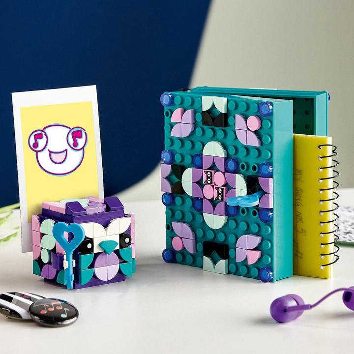 Produktbild LEGO Geheimbox mit Schlüsselhalter (41925, LEGO Dots)