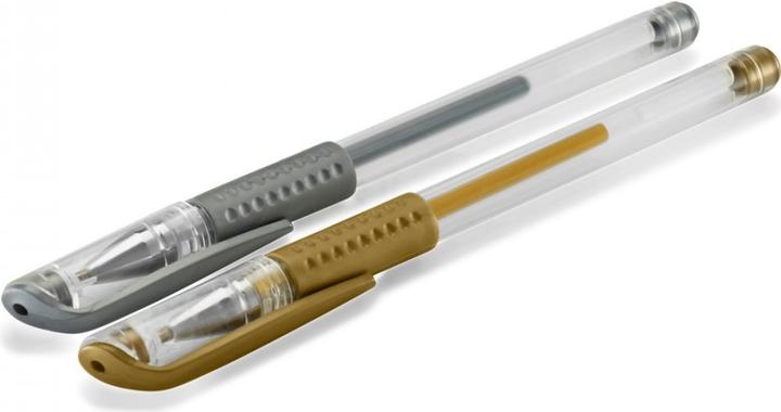 Image du produit Hama Stylo à encre gel (Argent, Or, 2 x)