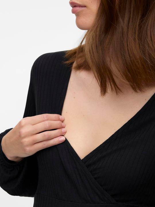 Image du produit Mamalicious Coupe normale Col en V Robe midi (S)