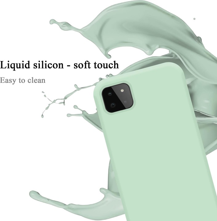 Actual product image Cadorabo TPU Liquid Silicone Case Cover (Samsung Galaxy A22 5G)