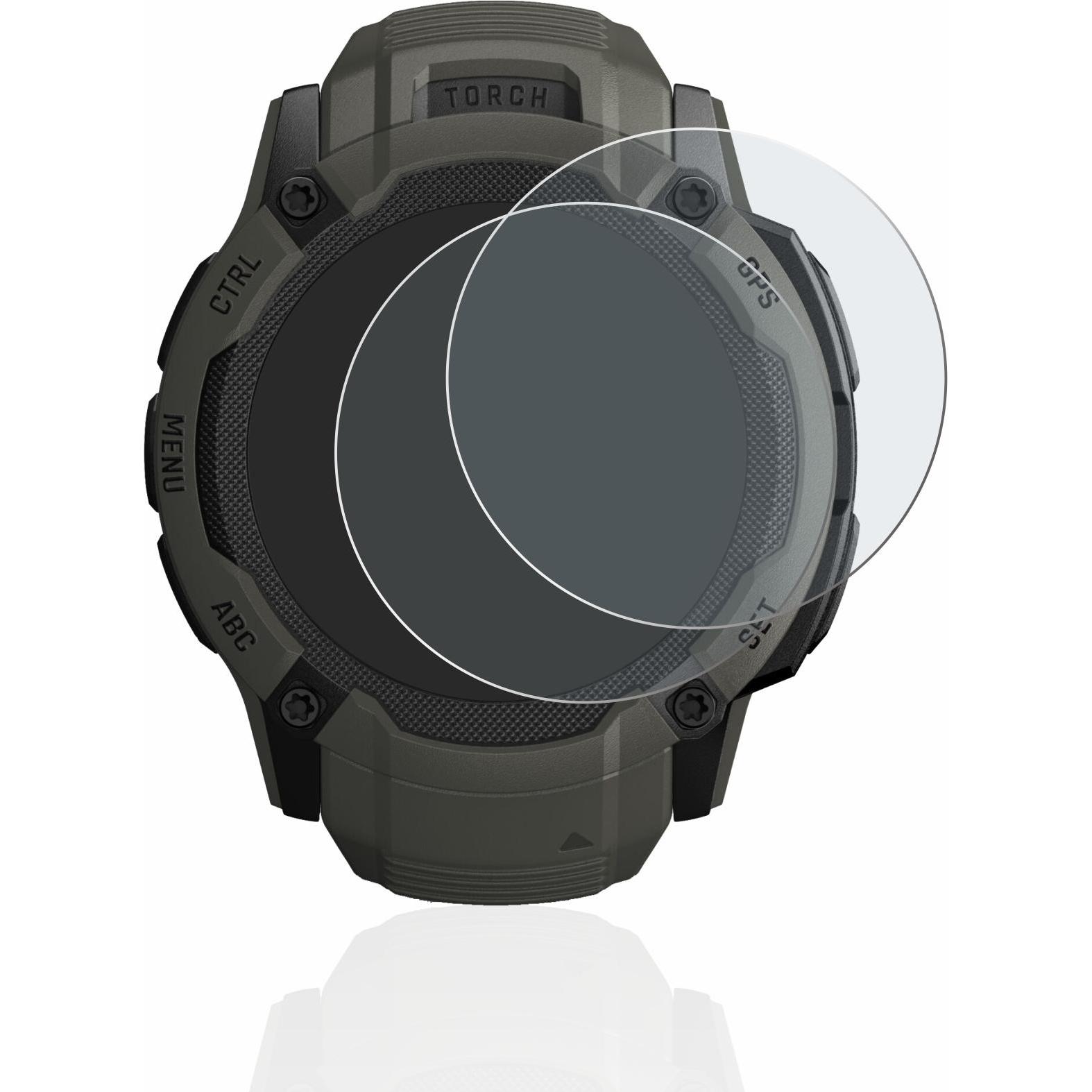 Thumbnail - BROTECT Entspiegelungs-Schutzfolie Displayschutz Matt, Smartwatch Schutzfolie, Grau