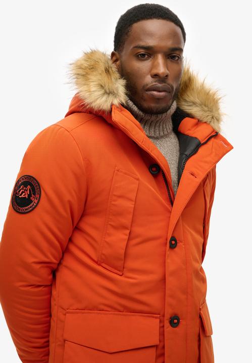 Produktbild Superdry Everest Parka mit Kapuze und Kunstfellbesatz (L)