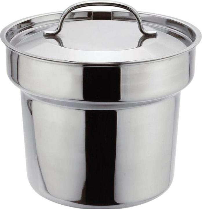 APS Suppentopf 18/10 Edelstahl, mit Deckel, Inhalt: 4,20 Liter