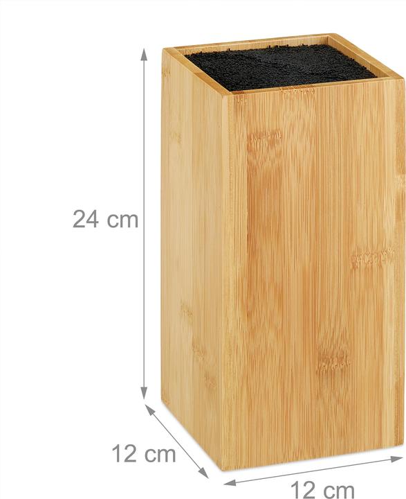 Immagine prodotto Relaxdays Ceppo Portacoltelli, Vuoto