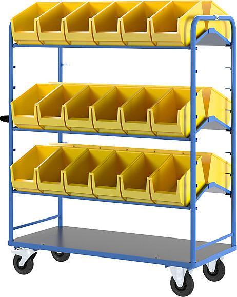 Immagine prodotto eurokraft pro Carrello di prelievo ordini (300 kg)
