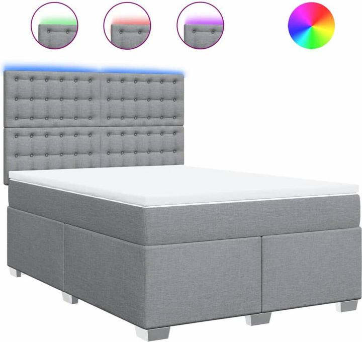 Actual product image vidaXL Boxspringbett (140 x 190 cm)