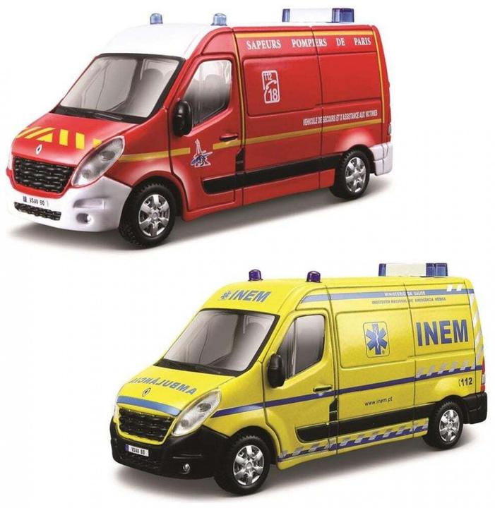 Actual product image Bburago Renault Master Ambulance Guard 1:50