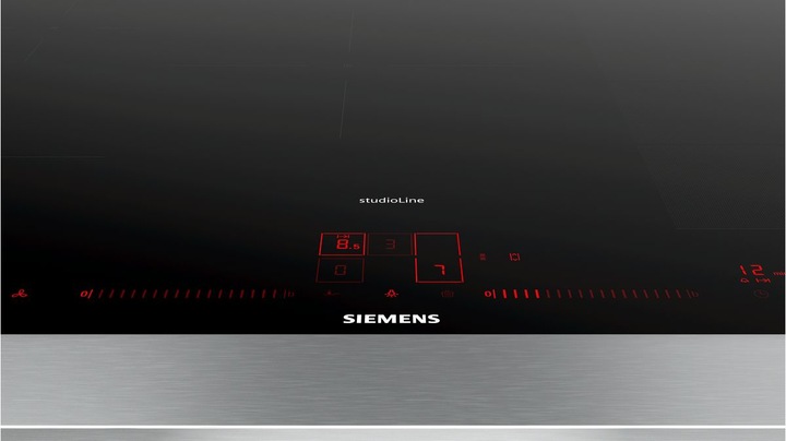 Produktbild Siemens EX807LVV5E iQ700 Induktionskochfeld 80 cm Schwarz flächenbündig (integriert)