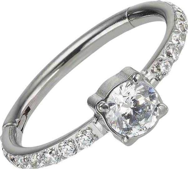 Produktbild Bijouteria Ohrpiercing (Titan, Kristall)