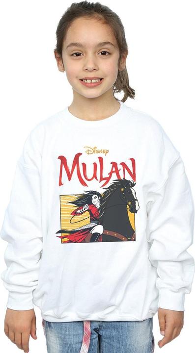 Produktbild Disney Mulan Movie Horse Frame Sweatshirt Mädchen (140, 146)