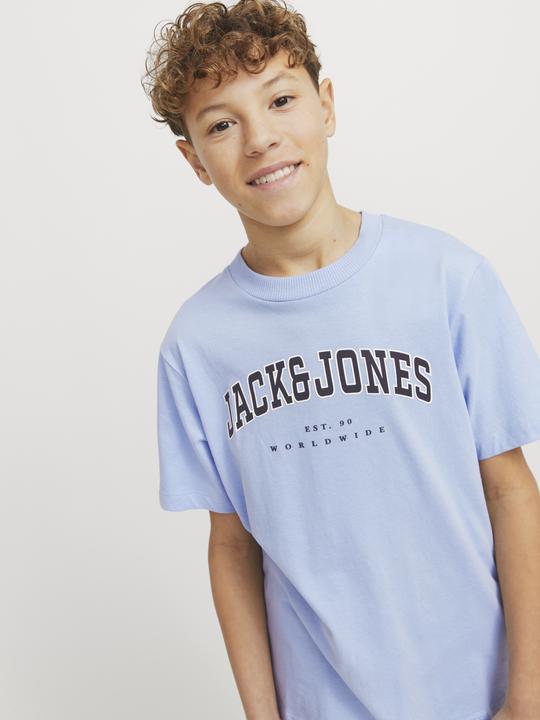 Actual product image Jack & Jones Jjecaleb Varsity Tee Ss O-Neck Noos Jnr (176)