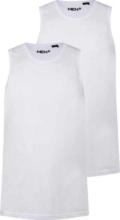 Produktbild Men+ Tanktop, Basic, 2er-Pack, Rundhals (5XL)