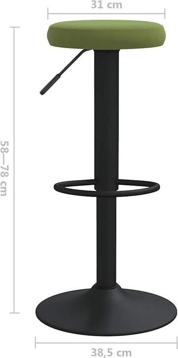 Image du produit vidaXL Tabouret de bar