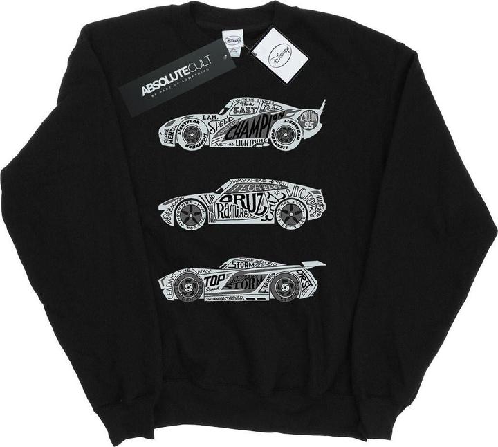 Image du produit Disney - Sweat CARS TEXT RACERS - Homme (XL)