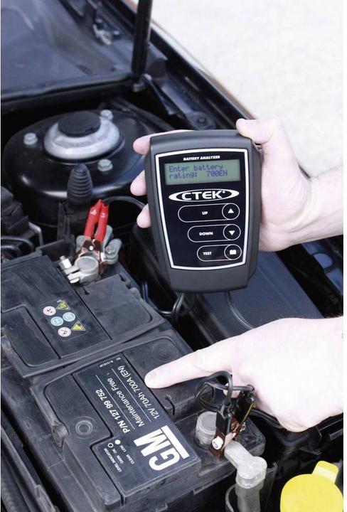 Actual product image Ctek battery analyzer