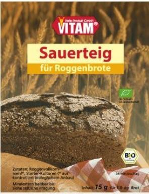 Actual product image Vitam Organic Sourdough Extract (266 g)