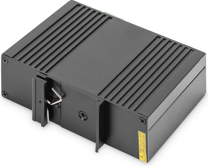 Image du produit Digitus Injecteur industriel Gigabit PoE+ 802.3 af/at 60W de puissance de sortie Rail DIN et montage... (802,3at (PoE+), 60 W)