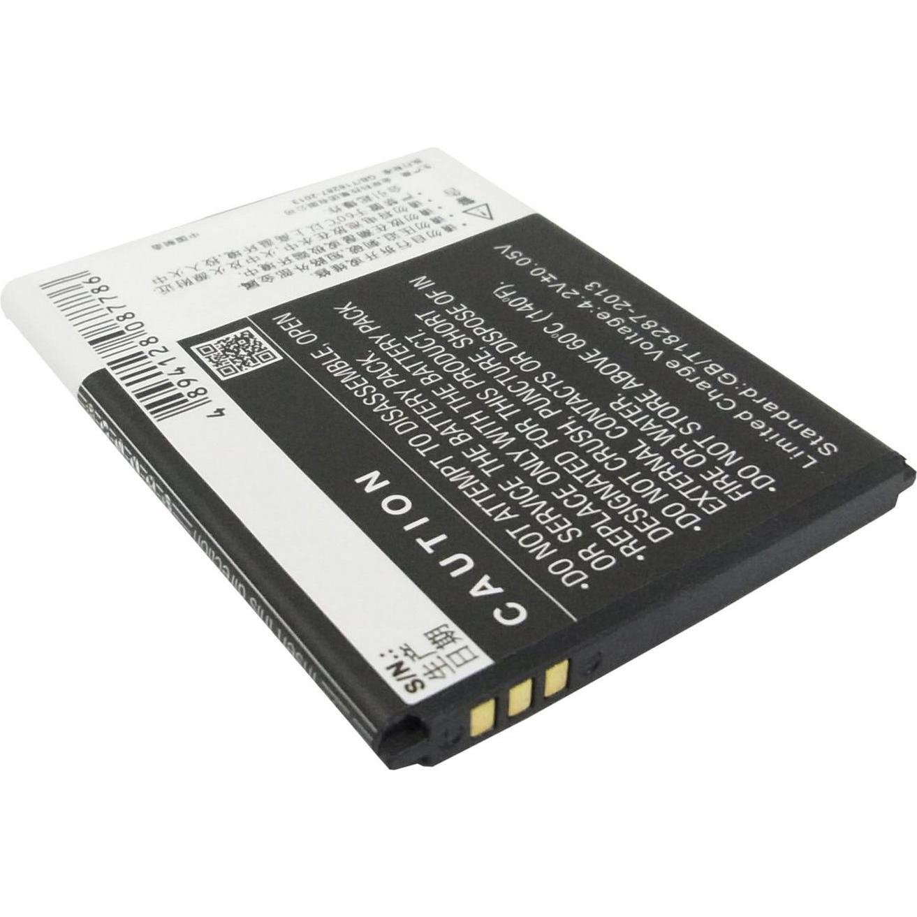 CoreParts Battery for Lenovo Mobile (Akku), Mobilgerät Ersatzteile, Schwarz