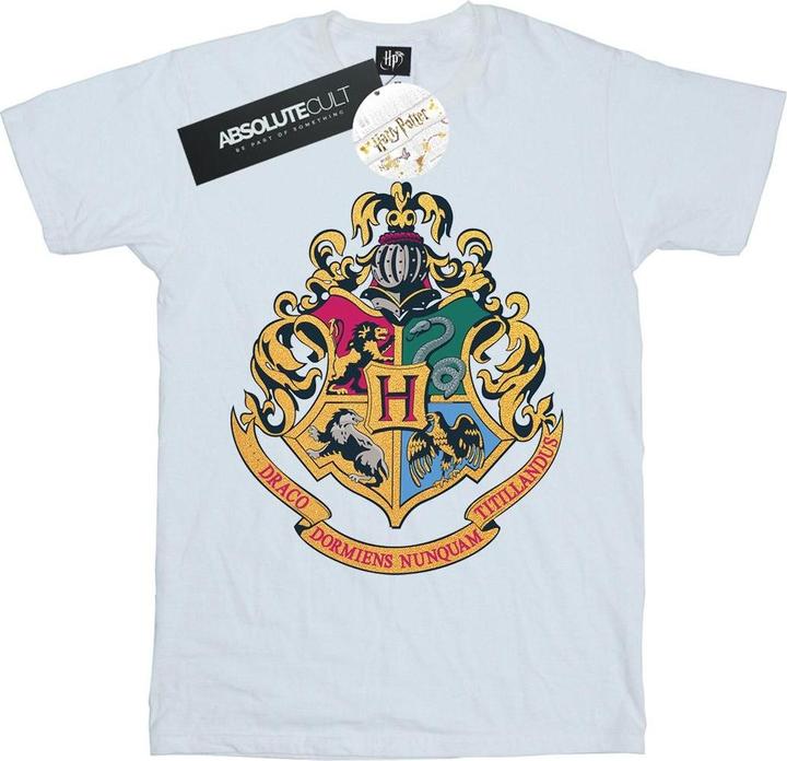 Immagine prodotto Hogwarts Crest Gold Ink Maglietta Ragazze (116)