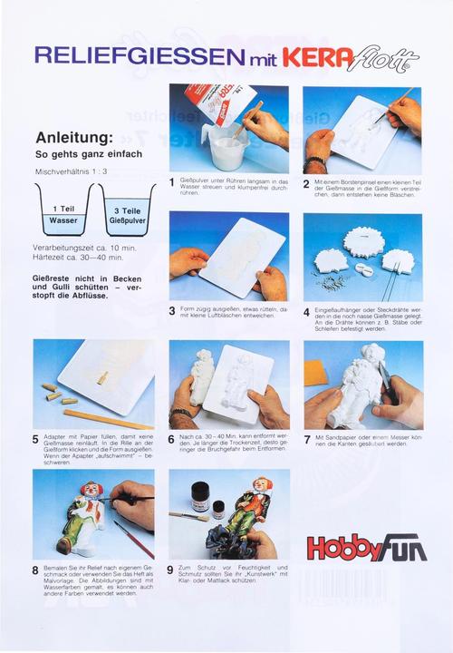 Produktbild Hobby Fun Giessform Kerzenhalter 1 Stück