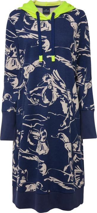 Produktbild Laurasøn Sweatkleid, allover Print, Langarm (XL)