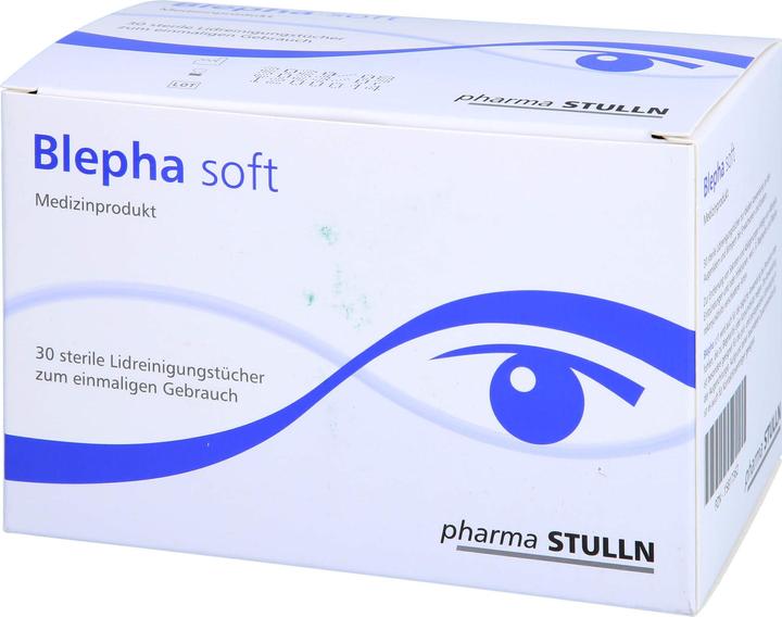 Produktbild Pharma Blepha Soft Lidreinigungst, 30 St TUE (Reinigungstücher Gesicht)