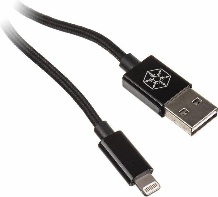 Silverstone CPU03 USB-Ladekabel Lightning (1 m, USB 2.0)
