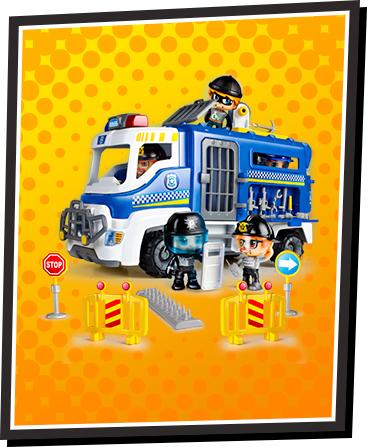 Produktbild EPEE PinyPon Actionfigur – Polizeiwagen-Set (FPP16060)