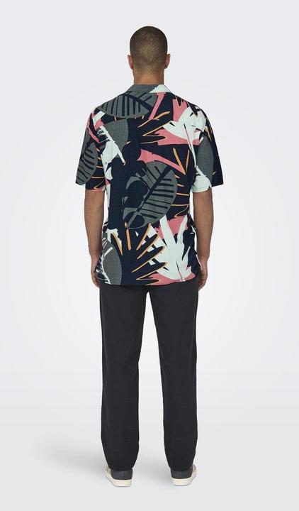 Immagine prodotto Only & Sons Onsbertil Reg Visc Linen Aop Ss Shirt (L)