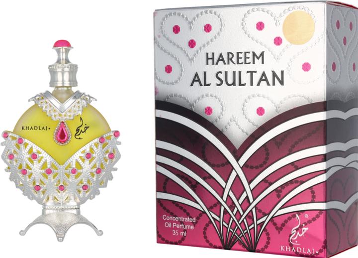Image du produit Hollister Khadlaj Women's Hareem Sultan Silver Attar Oil Parfum (Extrait De Parfum, 35 ml)