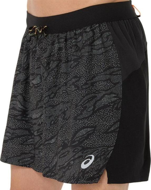 Produktbild ASICS Performance FujiTrail All Over Print 5IN Shorts für Herren (XL)