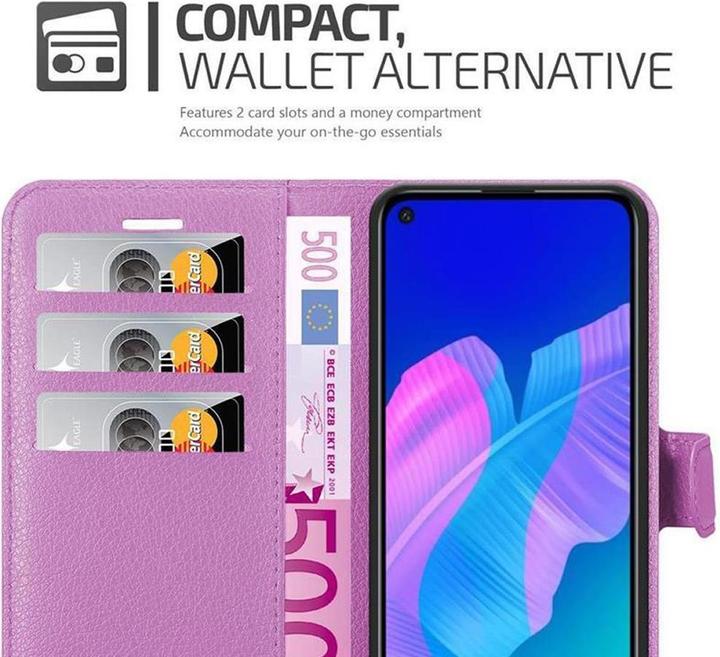 Produktbild Cadorabo Book mit Standfunktion Cover (Huawei P40 Lite E)
