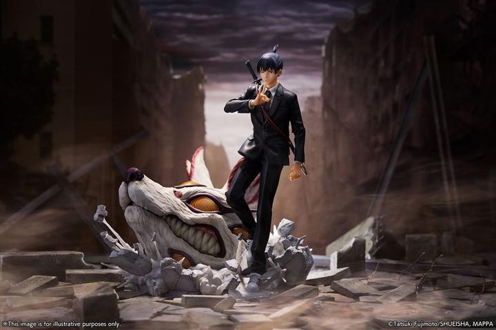 Actual product image Estream Chainsaw Man statuette PVC 1/7 Aki Hayakawa 28 cm