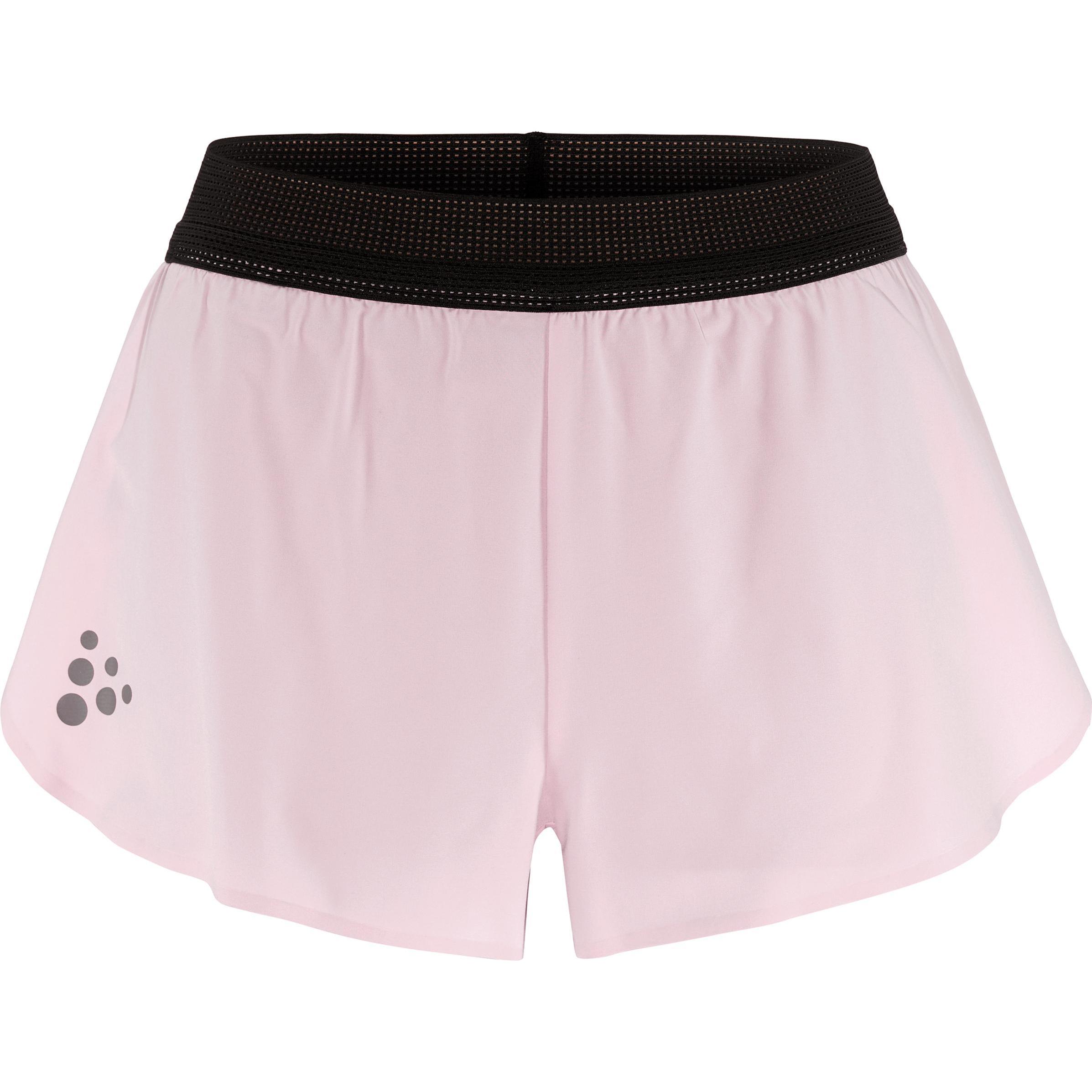 Craft, Damen, Sporthose, Women's Pro Hypervent Split Shorts 2 (L), Rosa, L