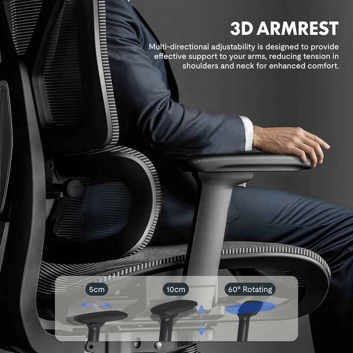 Immagine prodotto Flexispot Sedia da ufficio (51 - 57 cm)