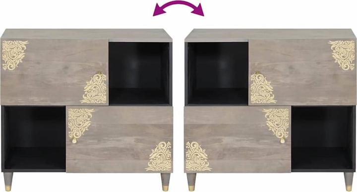 Image du produit vidaXL Sideboard-Aufbewahrung (80 x 33 x 75 cm)