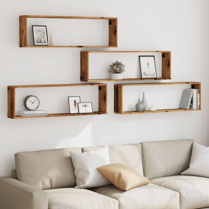 Actual product image vidaXL Wall shelf (100 x 15 x 30 cm)