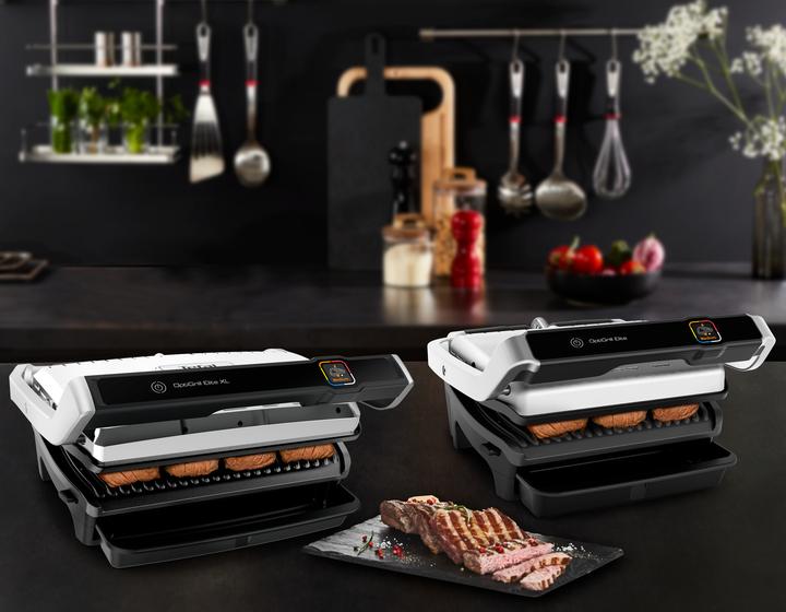 Image du produit Tefal Gril de contact OptiGrill+ (GC7178), Noir