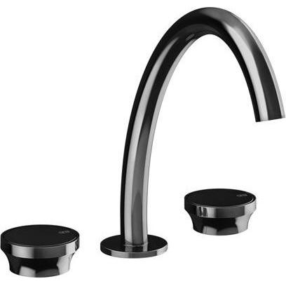 Gessi, Badarmatur, Origini 3-Loch Waschtischarmatur, mittlere Version, ohne Ablaufgarnitur, Ausladung 186mm