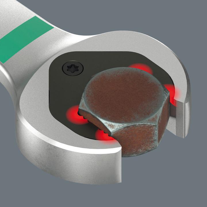 Actual product image Wera 6007 Joker Imperial 8 Set 1 Maul-Ringratschenschlüssel-Satz, zöllig (10 mm, 11 mm, 12 mm, 13 mm, 14 mm, 15 mm, 16 mm, 17 mm, 18 mm, 19 mm, 8 mm, 9 mm)