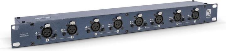 Produktbild Palmer Audio RMMS 8 8-Kanal Mikrofon-Splitter