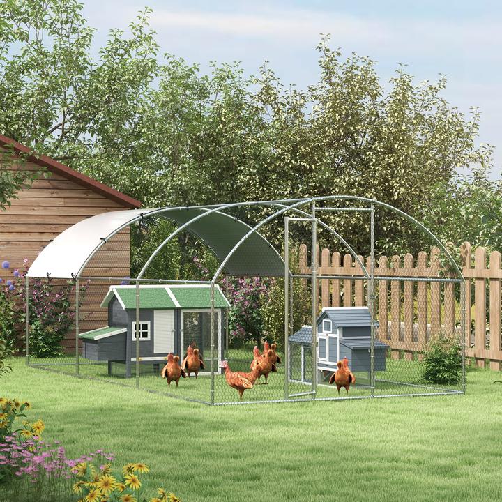 Image du produit PawHut Poulailler avec parc