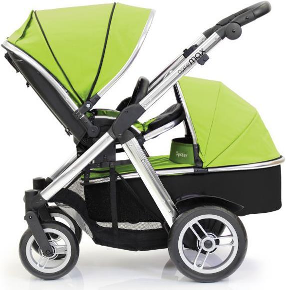 Image du produit Baby Style Poussette Oyster Max Double incl.nacelle noir grey