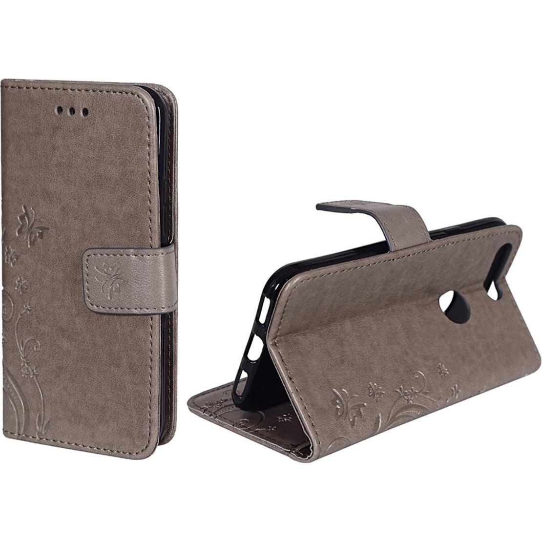 König Design Schutz Handy Hülle für Google Pixel Case Cover Tasche Wallet Etui Handyhülle Neu (Google Pixel), Smartphone...