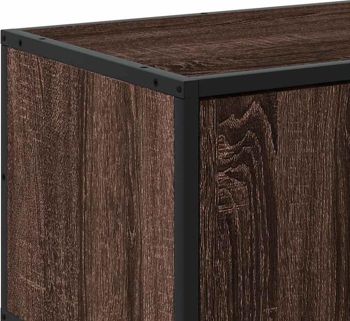 Produktbild VidaXL TV Schrank Lowboard Fernsehschrank Fernsehtisch Braun Eichen-Optik (100 x 35 x 50 cm)