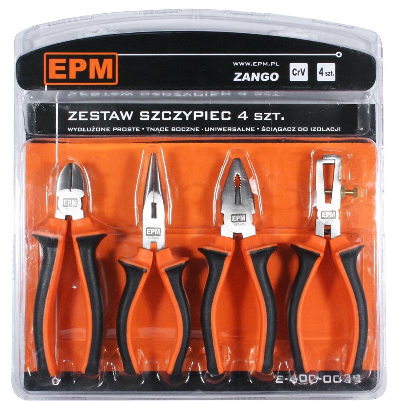 EPM, Zange, Rinkis Zango česnaką 4 vnt. 160 mm CRV (E-400-0039) (160 mm)