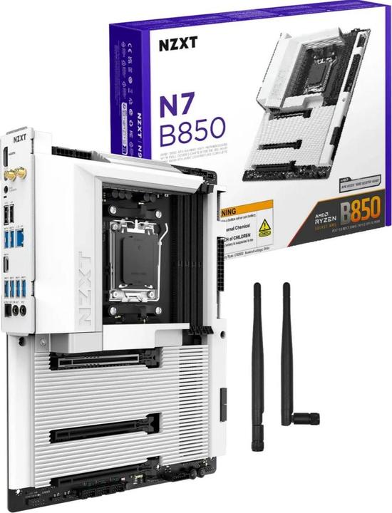 Image du produit NZXT N7 B850 (AM5, AMD B850, ATX)