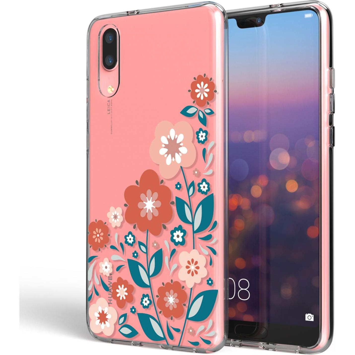 Nalia Handyhülle (Huawei P20), Smartphone Hülle, Mehrfarbig