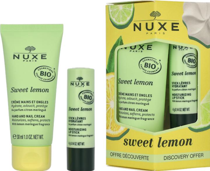 Produktbild Nuxe Sweet Lemon Pflege-Duo für Hände und Lippen (30 ml)